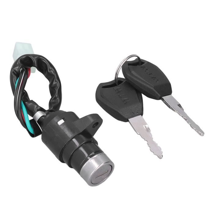 Lot De 10 Clés De Contacteur D'Allumage H806 17001-00019 - Compatible Takeuchi, Gehl, Mustang Et New Holland