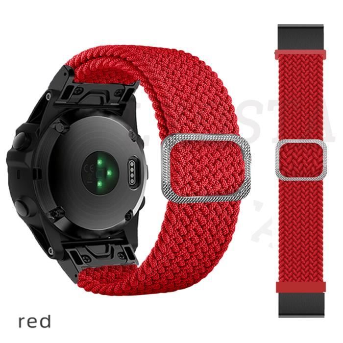 Bracelet QuickFit pour Garmin Fenix 6X Pro 6 6S 7X 7 7S 5S 5X Plus 3HR D2 descente MK1 MK2S Forerunner 935 945 Bracelet de montre correa  1511