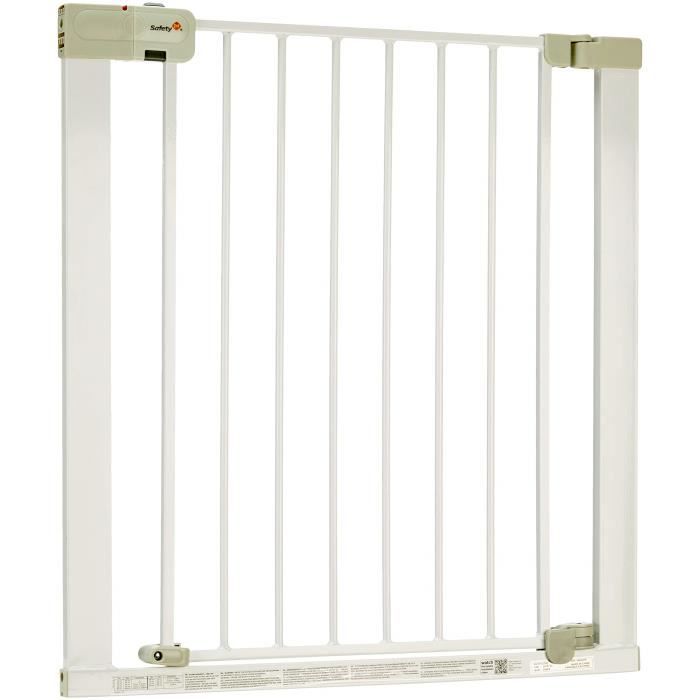 Barrière de protection U-Pressure Easy Close Safety First Extension 7 cm  Métal Blanc - Achat & prix