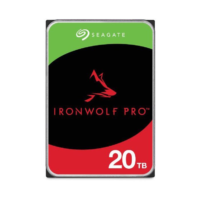 Seagate IronWolf Pro 20 to Disque Dur dentreprise Interne NAS HDD – CMR 35" SATA 6 Gbits/s 7 200 TR/Min 256 Mo de mémoire Ca