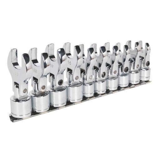 Lot De 10 Connecteurs Pivotants Pour Balustres Carrés 1/2 - Escalier Moderne, Noir