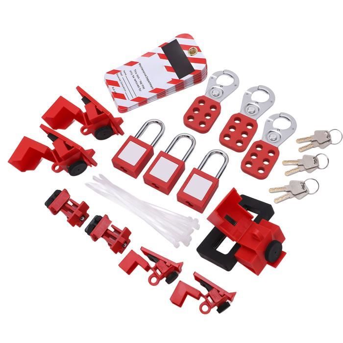 Manuel des kits de verrouillage et d'étiquetage 58 pièces - Blog