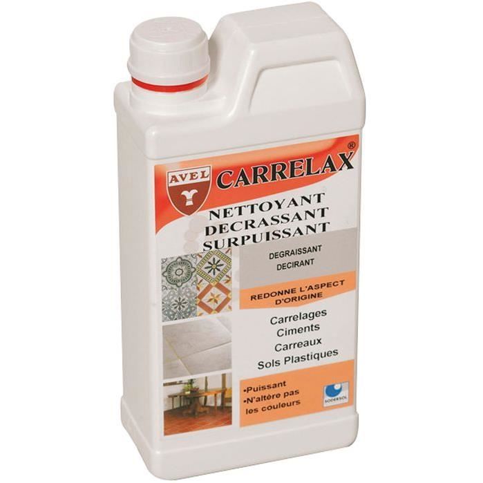 Nettoyant décrassant décirant Carrelax - 1L
