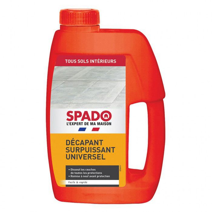 Spado Décapant - Universel - 1 L - Suractif - Élimine les couches de protection