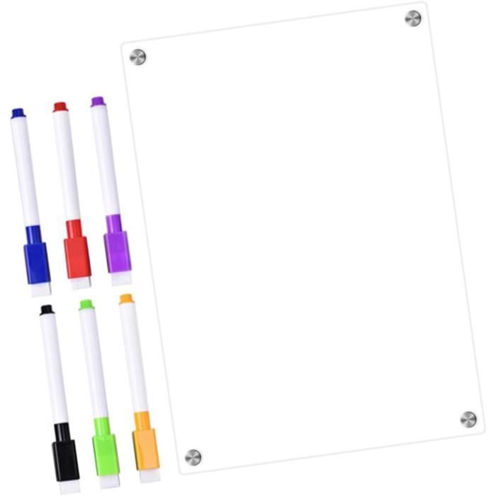 Tablette à Dessin Lumineuse LED Pour Enfants – 30x20 Cm, Avec Support Et 7 Surligneurs, Effaçable, Pour Déco Et Créativité