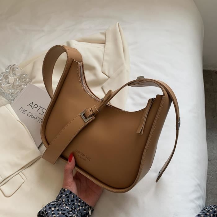Sac à Bandoulière En Cuir PU Fiorky – Grande Taille 40x28x11 Cm, Bandoulière Réglable, Noir
