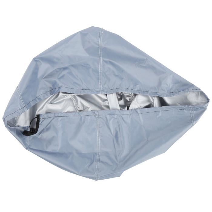 Housse Protection Moteur Hors-Bord - Tissu Oxford Imperméable, Plusieurs Tailles, Pour Bateau & Pêche - 10