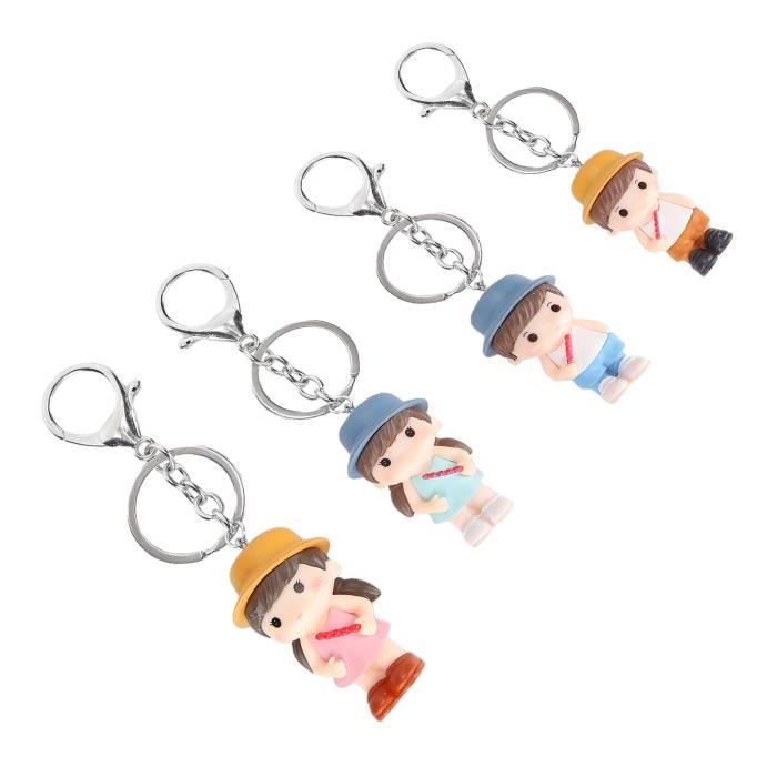 VGEBY Porte‑clés de dessin animé mignon EN71 12pcs Porte-clés de Dessin