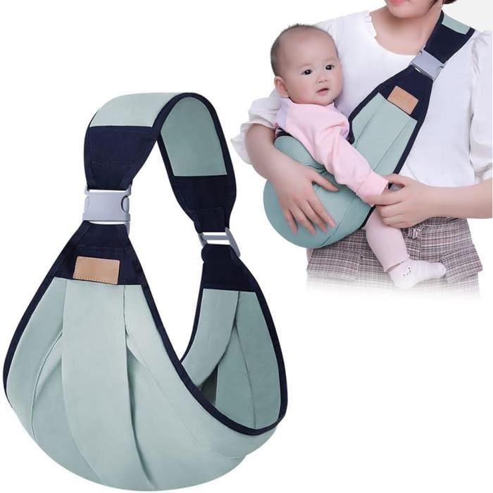 Une écharpe de portage facile à enfiler, réglable, unisex - Porte-bébé  multifonctionnel pour les bébés jusqu'à 10 kg - Écharpe de po - Cdiscount  Puériculture & Eveil bébé