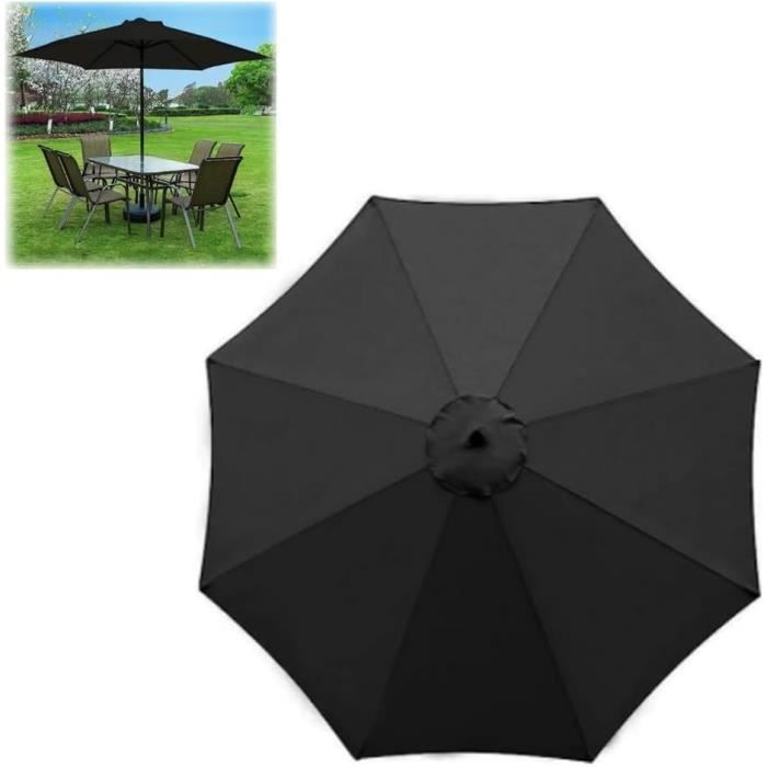 Toile De Rechange Pour Parasol Déporté – 3x4 M (13x9,8 Ft) – Tissu Polyester Imperméable Et Anti-UV – Avec Ouverture De Ventilation, Résistant Au Vent