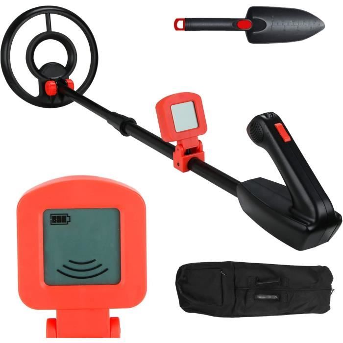Détecteur De Métaux Portable Tisey - Bobine Étanche IP68, Rechargeable, Pour Enfants Et Adultes