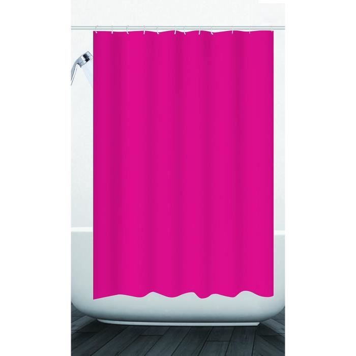 Rideau De Douche Kawaii Fruits Fraise ANHOPE 180x180cm - Imperméable Anti Moisissure Avec Crochets