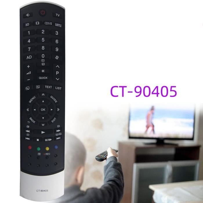 Toshiba Ct 90405 Smart Tv Remplacement Télécommande Toshiba TV pour CT-90405 - Cdiscount TV Son Photo
