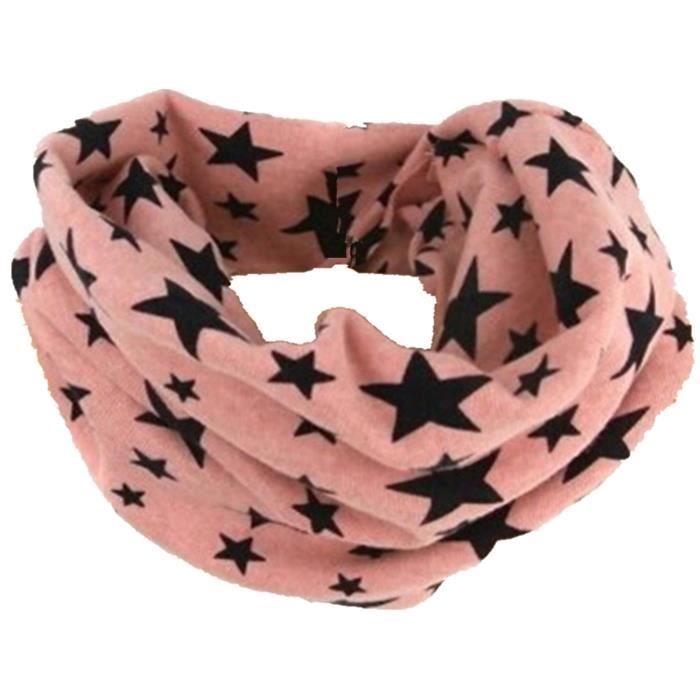 Foulard Bebe Garcon 0 A 24 Mois Rose Star Pink Cdiscount Pret A Porter