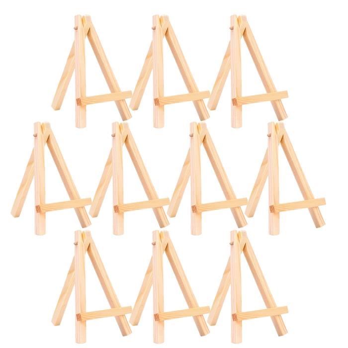 Chevalet,Chevalet Bois,Trépied Peinture,Chevalet Pliable Et Stable Les