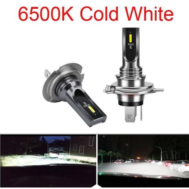 Ampoules LED Nighteye H1 Pour Voiture - 6500K Blanc Froid | Éclairage Puissant Et Étanche IP68