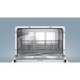 Lave-vaisselle Compact SIEMENS SK26E821EU - Gris - 6 couverts - Classe A+ - Niveau sonore 48 dB - Pose libre-1