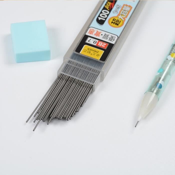 0.5mm -Mine de crayon critérium en plomb pour croquis et Art