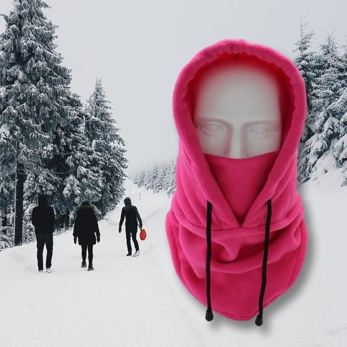 Chapeau de masque extérieur, masque de ski respirant en polaire polaire  avec lunettes, couverture de visage pour femmes - Temu France