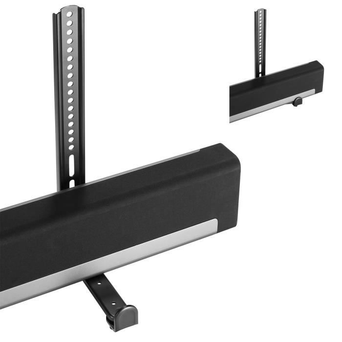 Support Universel 2EMMECLIMA – Bras 46,5 Cm – Capacité 160 Kg – Noir (neuf)