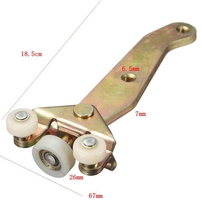 Kit Réparation Rail Guidage Porte Coulissante VHEUHZ - Compatible Mercedes Vito W639/Viano W447
