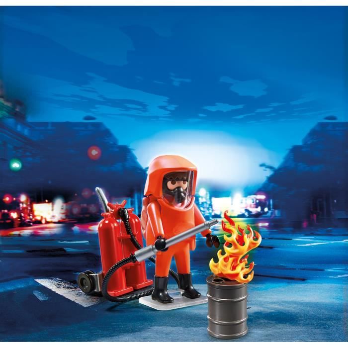 PLAYMOBIL 5397 City Action – Pompiers Avec Matériel D’incendie – Neuf