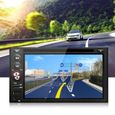 BL24783-Universel Auto 6.5'' Lecteur DVD de voiture Bluetooth Appel HD GPS Vue arrière Affichage première génération FM Radio AU-2