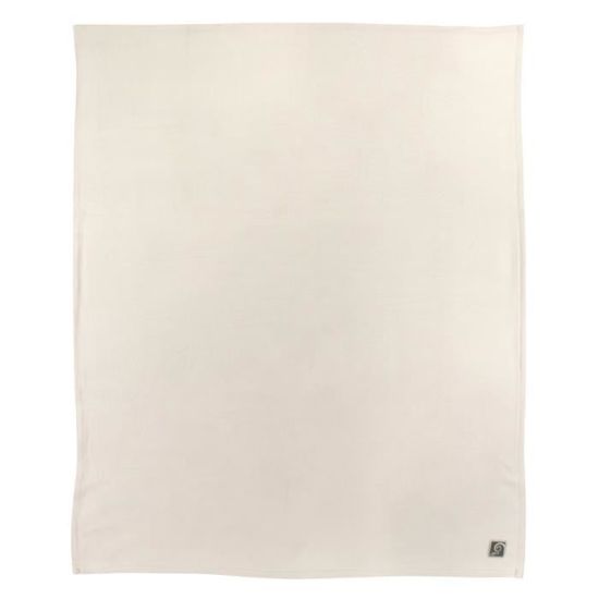 Couverture polaire 240x260 cm 100% Polyester 350 g/m2 TEDDY Blanc