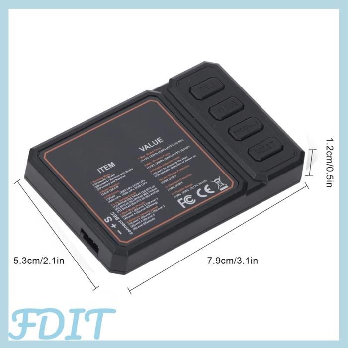 Carte De Programmation FlyMonster, Pour Télécommande, Bateau RC, Contrôleur De Vitesse Electronique Flycolor Esc
