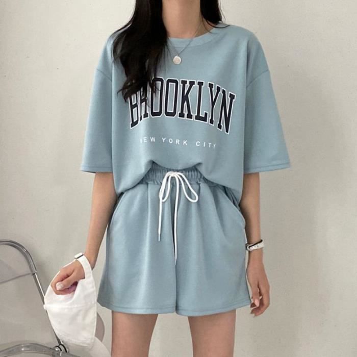 Survetement short t best sale shirt