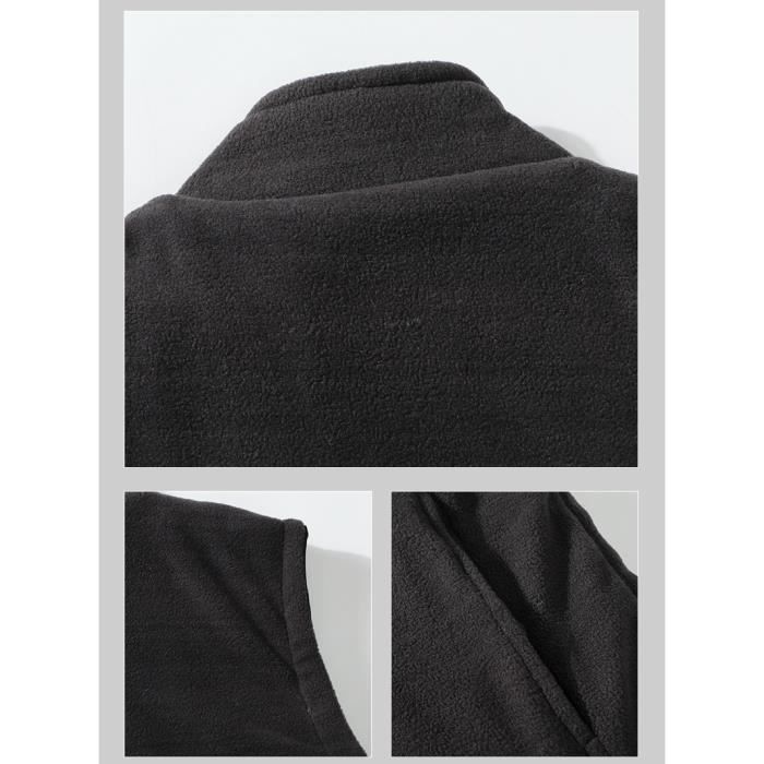 STREET-ONE Gilet long matelassé avec fermeture éclair pour femmes en