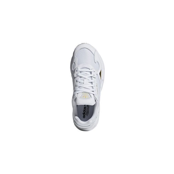 Adidas originals - falcon - baskets - blanc et top bleu marine