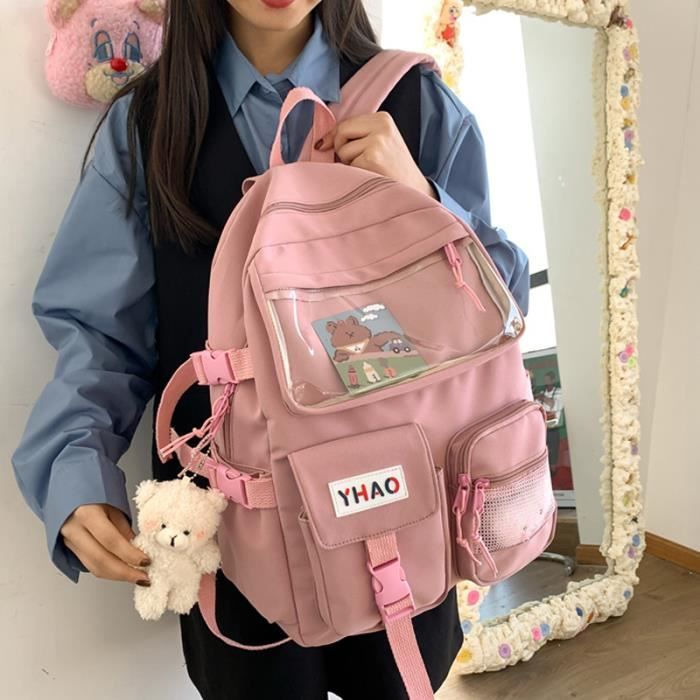 Sac ecoliere top femme