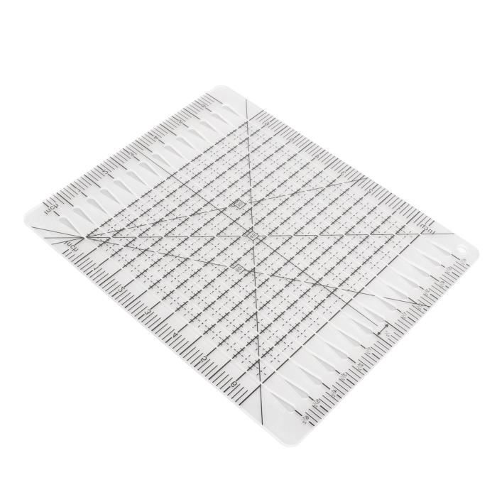 Règle De Couture En Acrylique Transparent 30 X 5 Cm - Échelle Précise Pour Patchwork Et Travaux Manuels - 9