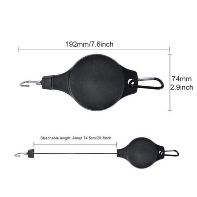 Lot De 4 Poulies Réglables Pour Panier Suspendu, 0,2 à 0,9