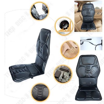 Coussin De Massage Chauffant INN Pour Le Dos - Avec Télécommande - Noir - Neuf Et Relaxant
