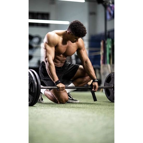 Ceinture D'Haltérophilie En Cuir Véritable - Fitgriff® - 10cm - Double Boucle - Pour CrossFit & Powerlifting