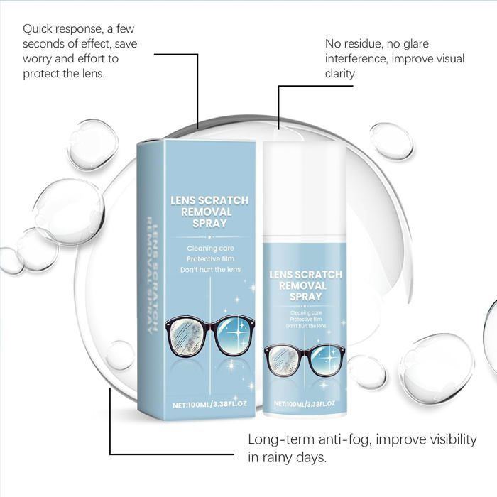 Spray antirayures pour lentilles enlever rayures Réparation des — free download