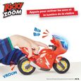 Moto Ricky Zoom Sons et Lumières - TOMY - Roues Mobiles et Visière de Secours-4