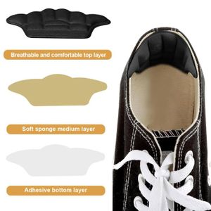 Lot De 4 Paires De Coussinets Pour Talons Auto-adhésifs - Ajustement Chaussures Trop Grandes - Homme/Femme