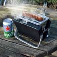 Mini Barbecue pour 1 Personne - Cadeau Maestro Noir-0