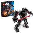 LEGO® Star Wars 75368 Le Robot Dark Vador, Jouet de Figurine avec Minifigurine et Grand Sabre Laser-0