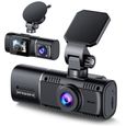 TOGUARD Camera de voiture Dual FHD 1080P Double Camera Enregistreur de conduite Dashcam 1,5''LCD Vision nocturne infrarouge-0