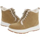 MULISOFT Bottines Hiver Femme, Bottes de neige chaudes, Chaussures pour femmes imperméables et antidérapantes - Marron