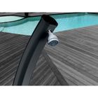 FORMIDRA Douche solaire aluminium Jolly avec rince pieds - 25L - Poolstar - Violet