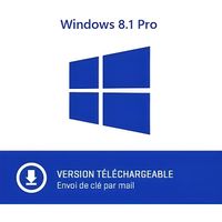 Windows 8.1 Pro Professionnel 32/64 bits Licence Clé Activation - Livraison Rapide