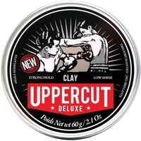 Uppercut Deluxe Texturising Matt Clay Styling Product With A Low Shine Natural Looking Finish Water Based Wax For Men Washes Out