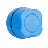 Mini Brosse Magnétique Grattoir d'Algues de Vitres de Nettoyage d'Aquarium pour Accessoires d'Aquarium animalerie entretien Bleu