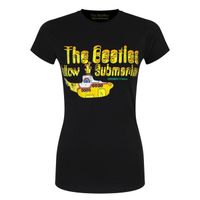 The Beatles T-Shirt Nothing Is Real Femme Noir