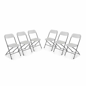 FAUTEUIL JARDIN   Chaises de réception pliantes – Fiesta – 6 chaise